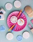 Double Delicious: Pizza and Donuts Biscuit Make, Bake and Colour Kit