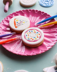 Double Delicious: Pizza and Donuts Biscuit Make, Bake and Colour Kit