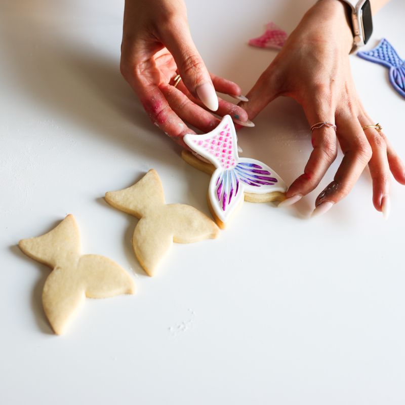 Mermaid Dreams Biscuit Baking and Decorating Starter Kit