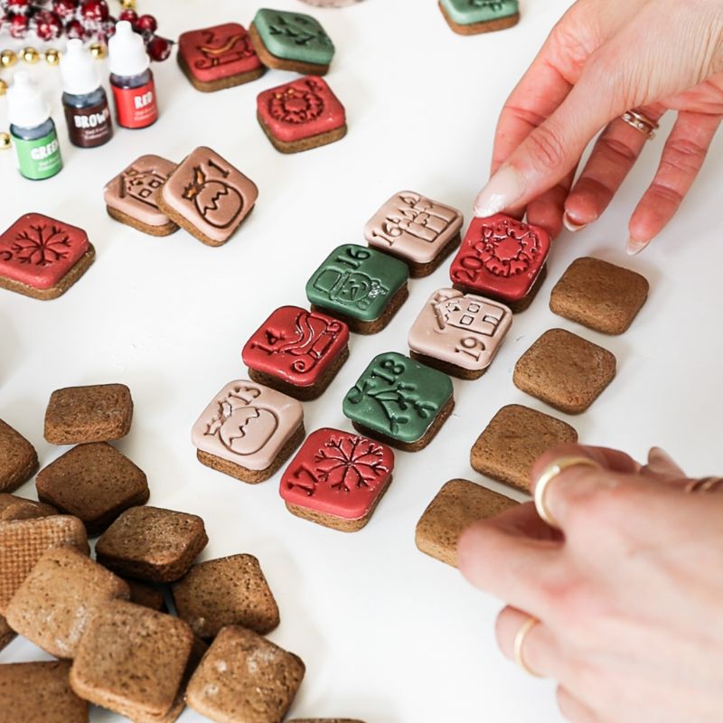 Make Your Own Advent Calendar Biscuit Baking and Decorating Kit