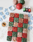 Make Your Own Advent Calendar Biscuit Baking and Decorating Kit