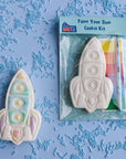 Space Explorer: Paint Your Own Rocket Cookie