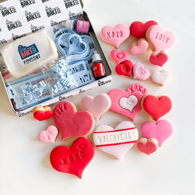 Valentine's Lots of Love Biscuit Baking and Decorating Kit