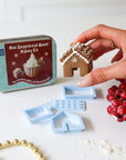 Mini Gingerbread House Biscuit Baking and Decorating Kit