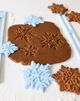 Scandi Gingerbread Snowflake Christmas Biscuit Baking and Decorating Kit