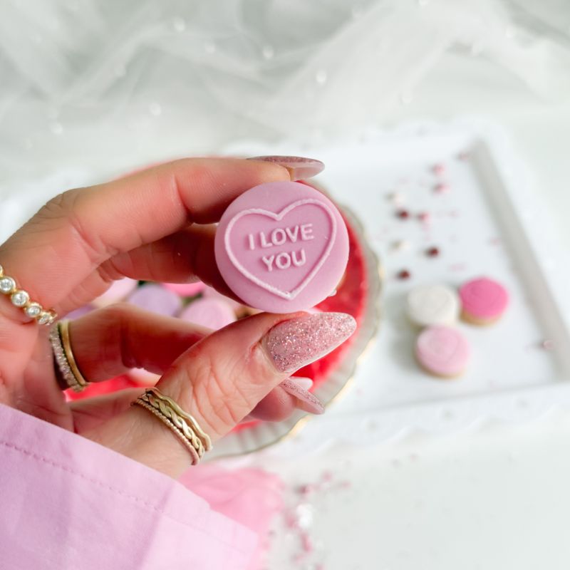 Mini Love Hearts Valentine's Biscuit Baking and Decorating Kit