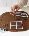 Standard Gingerbread House Biscuit Baking and Decorating Kit