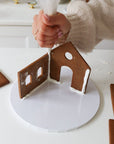 Standard Gingerbread House Biscuit Baking and Decorating Kit