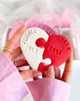 Valentine's Heart Puzzle Biscuit Baking and Decorating Kit