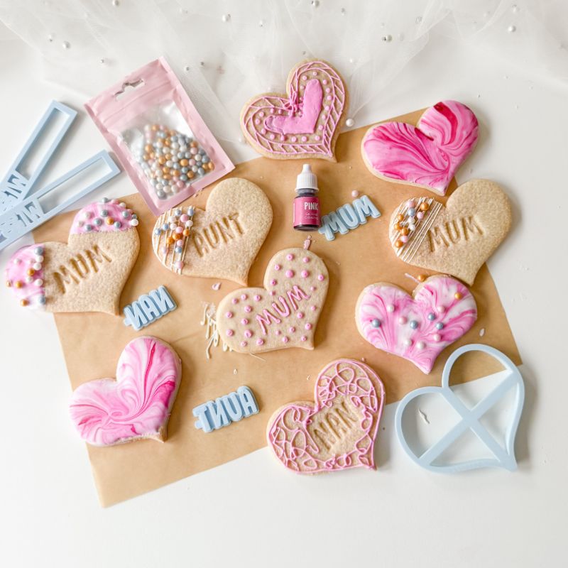 Bake with Love Mother's Day Biscuit Baking and Decorating Kit