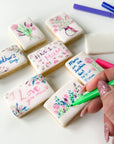 Mother's Day Love Letters - Biscuit Make, Bake and Colour Kit