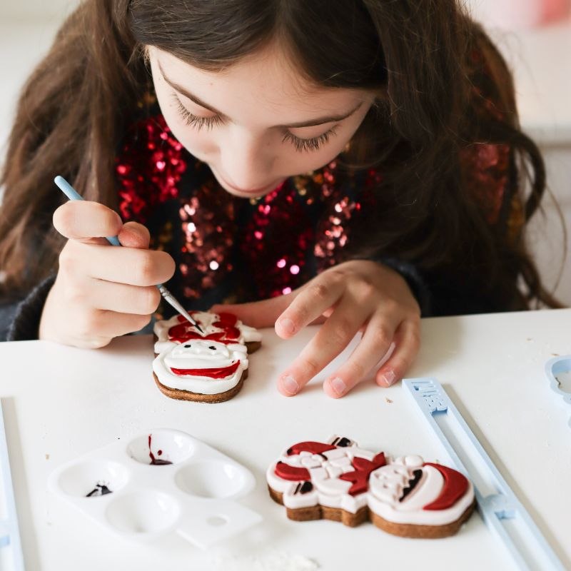 BUNDLE - Bake and Elf and Cookies for Santa Biscuit Baking and Decorating Kit