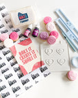 Mini Love Hearts Valentine's Biscuit Baking and Decorating Kit