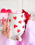 Sweetheart Mug Hugger Set of 3 Valentine's Biscuit Baking and Decorating Kit