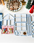 Deluxe Gingerbread House Biscuit Baking and Decorating Kit